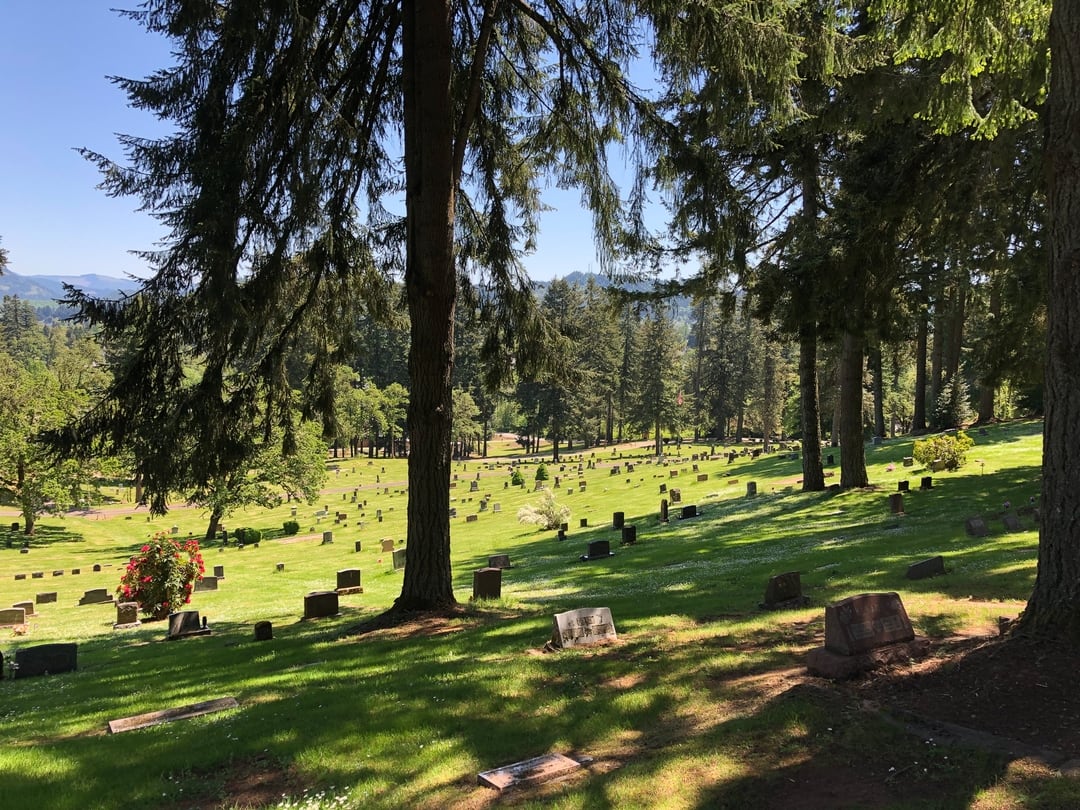 Peaceful Memorial Settings Fir Grove Cemetery